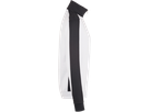 Zip-Sweatsh. Co. Perf. 2XL weiss/anth. - 50% Baumwolle, 50% Polyester, 300 g/m²