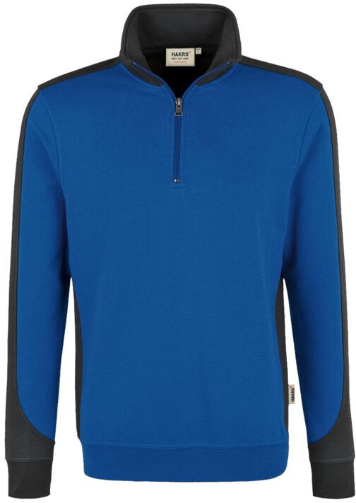 Zip Poloshirt-Contrast Performance