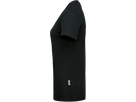 Damen-V-Shirt Stretch Gr. 2XL, schwarz - 95% Baumwolle, 5% Elasthan, 170 g/m²