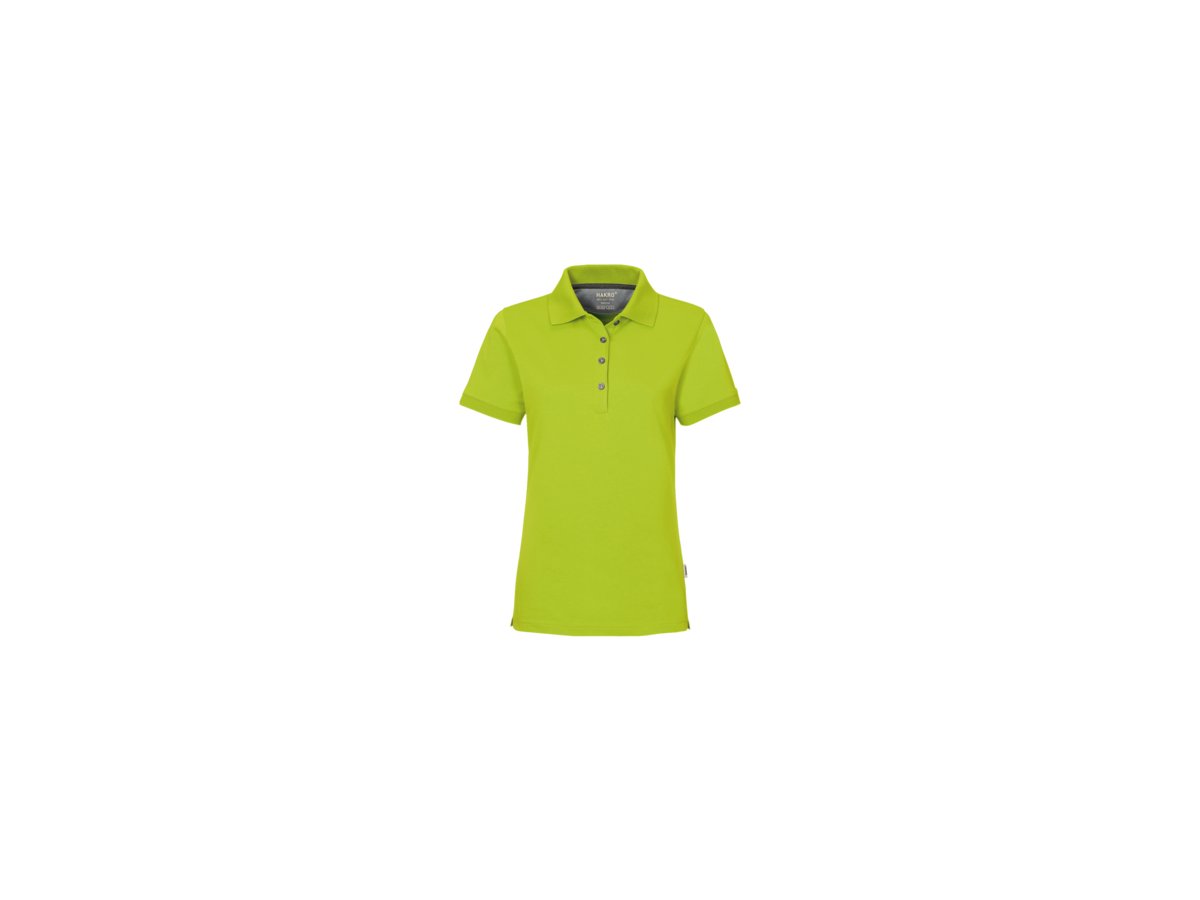 Damen-Poloshirt Cotton-Tec Gr. L, kiwi - 50% Baumwolle, 50% Polyester, 185 g/m²