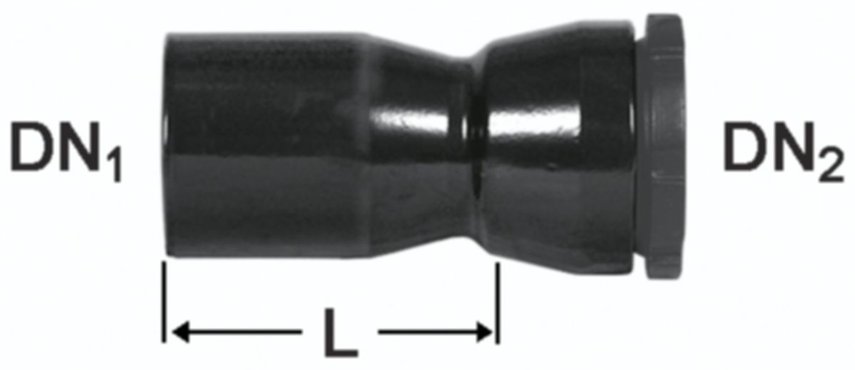 Schraubmuffenkaliberwechsel Muffe/Spitze - Fig. 2382