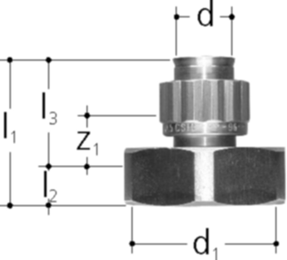 Sanipex Armaturenübergang