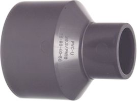Reduktion metrisch PVC-U/PRO-FIT - Klebestutzen kombiniert mit Klebemuffe