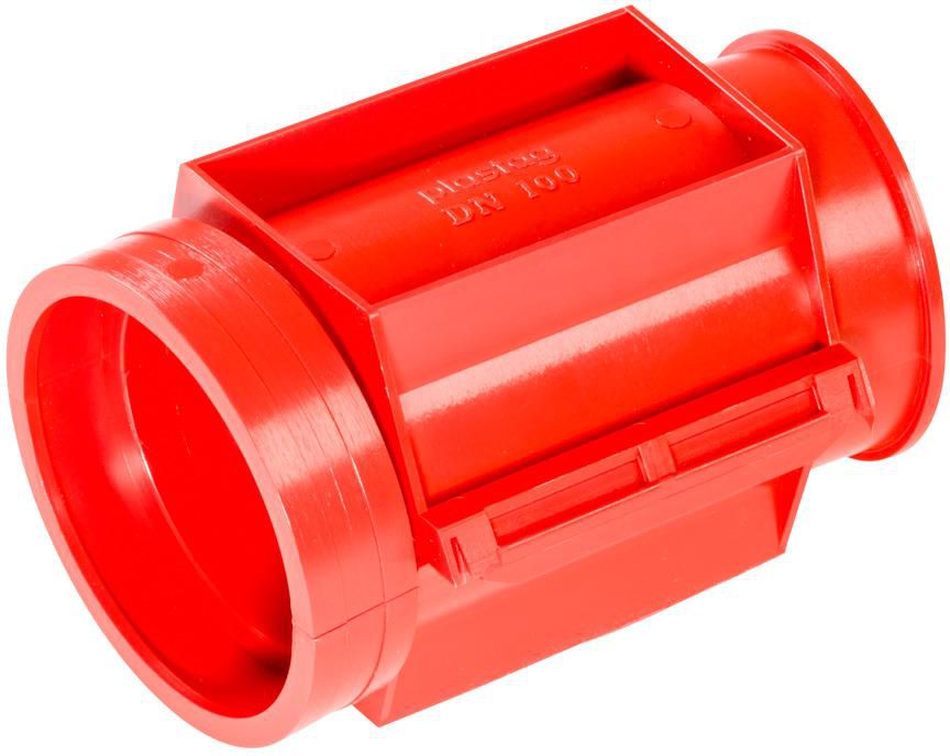 Kabelschutz Bogenelement rot