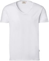 V-Shirt Stretch - 95% Baumwolle, 5% Elasthan, 170 g/m²