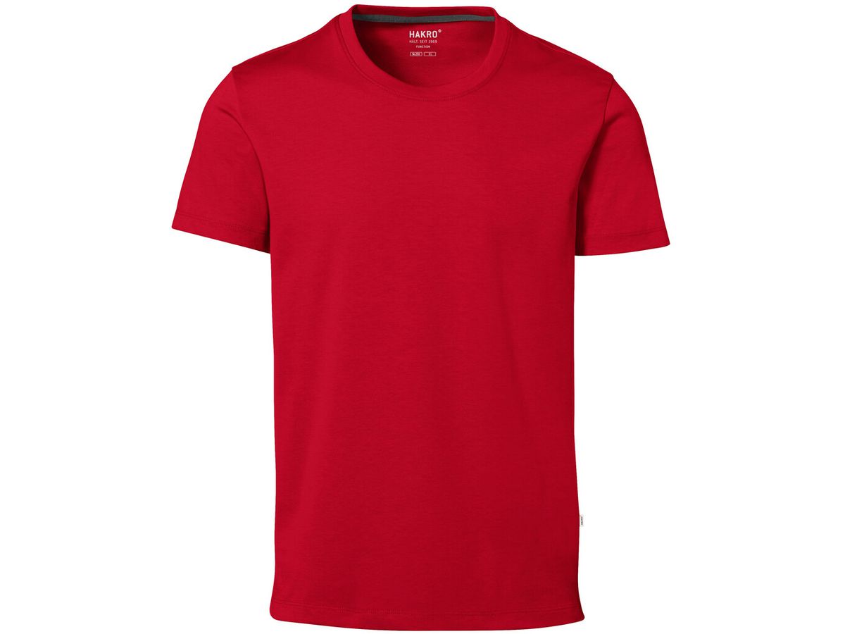 T-Shirt Cotton Tec Gr. XL - rot, 50% CO / 50% PES, 185 g/m²