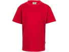 Kids-T-Shirt Classic Gr. 128, rot - 100% Baumwolle, 160 g/m²
