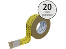 Riwega USB Tape 1 Pap 60 mm Klebeband - Rol. à 25 m (10 Rol./Pack)