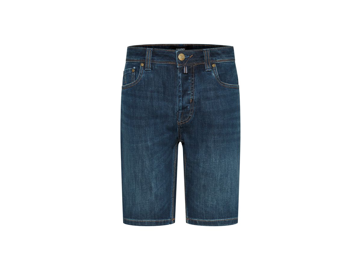 HAKRO 5-Pocket-Jeansshorts X-Stretch ECO - 71% Baumwolle, 28% Polyester,1% Elasthan