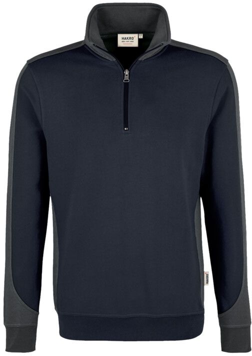 Zip Poloshirt-Contrast Performance