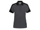 Poloshirt Mikralinar Contrast Gr. XL - karbongrau/schwarz