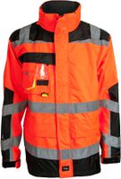 ELKA Visible Xtreme Jacke Grösse M - 8000 Wassersäule, Farbe 033 orange