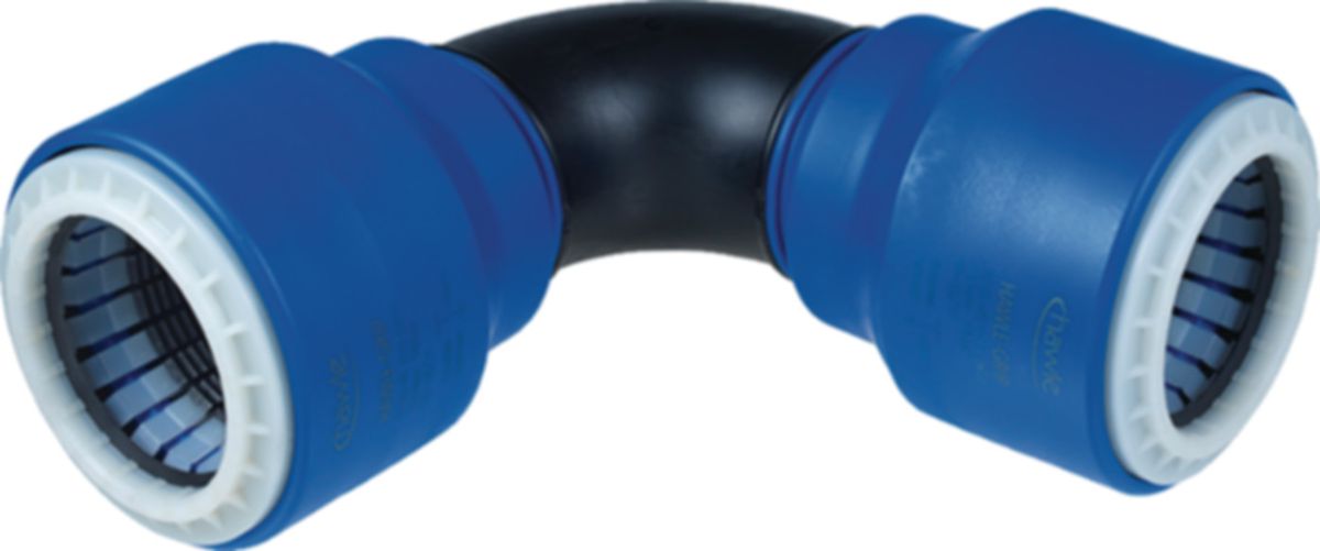 Bogen HAWLE-GRIP 90°, PN 16 - 7321