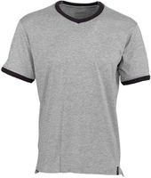 Algoso T-Shirt grau-meliert Grösse 2XL - 100% Baumwolle
