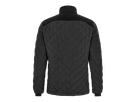 ENTIRE Gesteppte Fleecejacke Gr. 2XL - Anthrazitgrau/Schwarz
