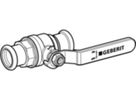 Mapress C-Stahl Kugelhahn