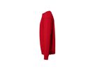 Sweatshirt Bio-Baumwolle GOTS Gr. L - rot,75% Baumwolle (Bio),25% Poly.recycl.