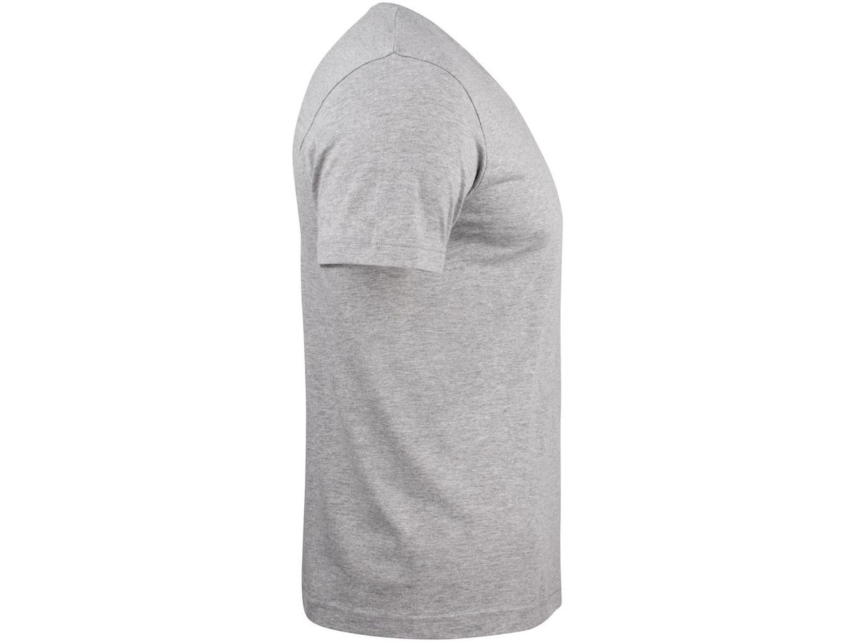 CLIQUE Basic T-Shirt Gr. 2XL - graumeliert, 100% CO, 145 g/m²