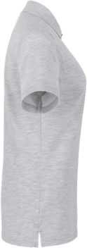 Damen-Poloshirt Classic XS ash meliert - 98% Baumwolle, 2% Viscose, 200 g/m²