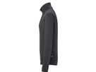 Sweatshirt Miklralinar ZIP Gr. L - karbongrau, 50% BW / 50% PLE