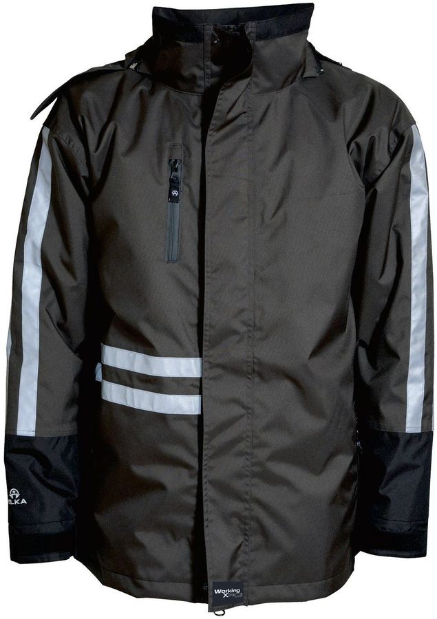 ELKA 2-in-1 Winterregenjacke, Anthrazit - 100% Polyester,Teflon beschichtet,Gr.2XL