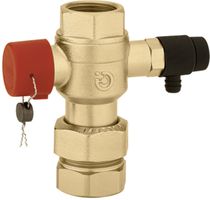 Kappenventil Caleffi Typ 5580 - mit Entleerung für Ausdehnunsgefässe