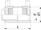 HDPE-Verschlusskappe ELGEF  25 mm