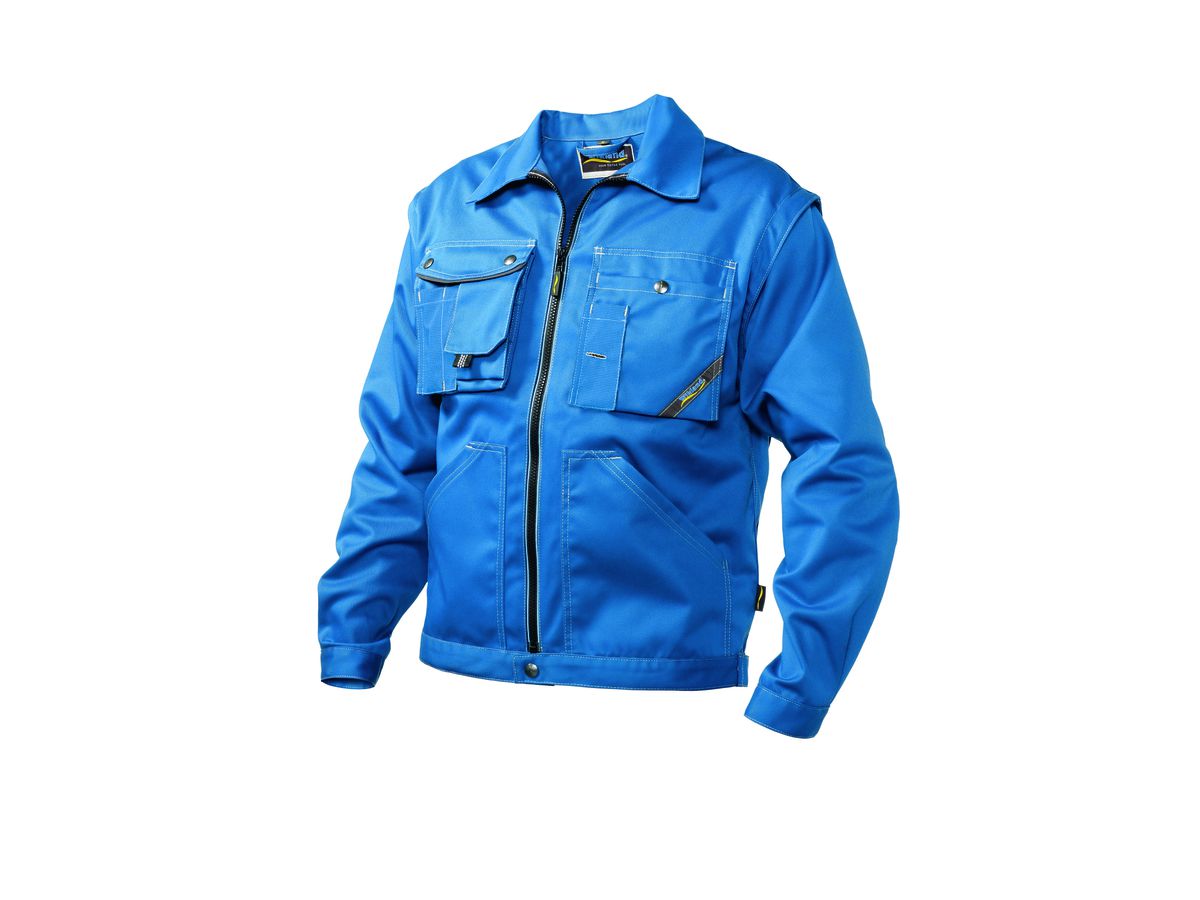 Herren Bundjacke 2-in-1 blau Grösse M - 67% Polyester, 33% Baumwolle, 300 g/m2