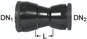 Schraubmuffenkaliberwechsel 2 Muffen - Fig. 2383