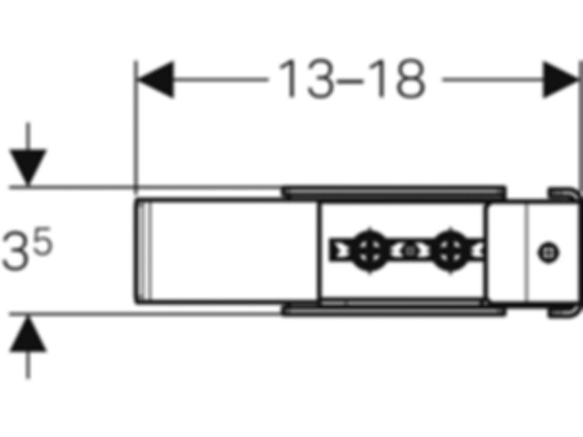 Geberit Duofix System Inneneckwinkel