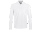 Longsleeve-Poloshirt Classic 3XL weiss - 100% Baumwolle, 220 g/m²