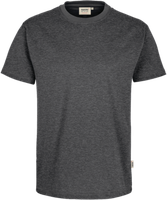 T-Shirt Perf. Gr. 2XL, anthrazit meliert - 50% Baumwolle, 50% Polyester, 160 g/m²