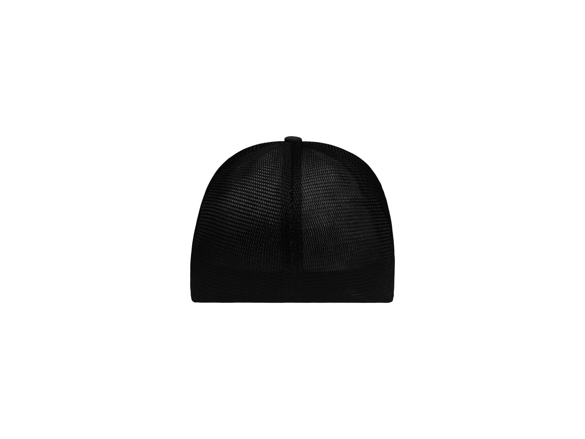 Myrtle Beach 6-Panel Elastic Mesh Cap - MB6215 Black/Black, Gr. S/M