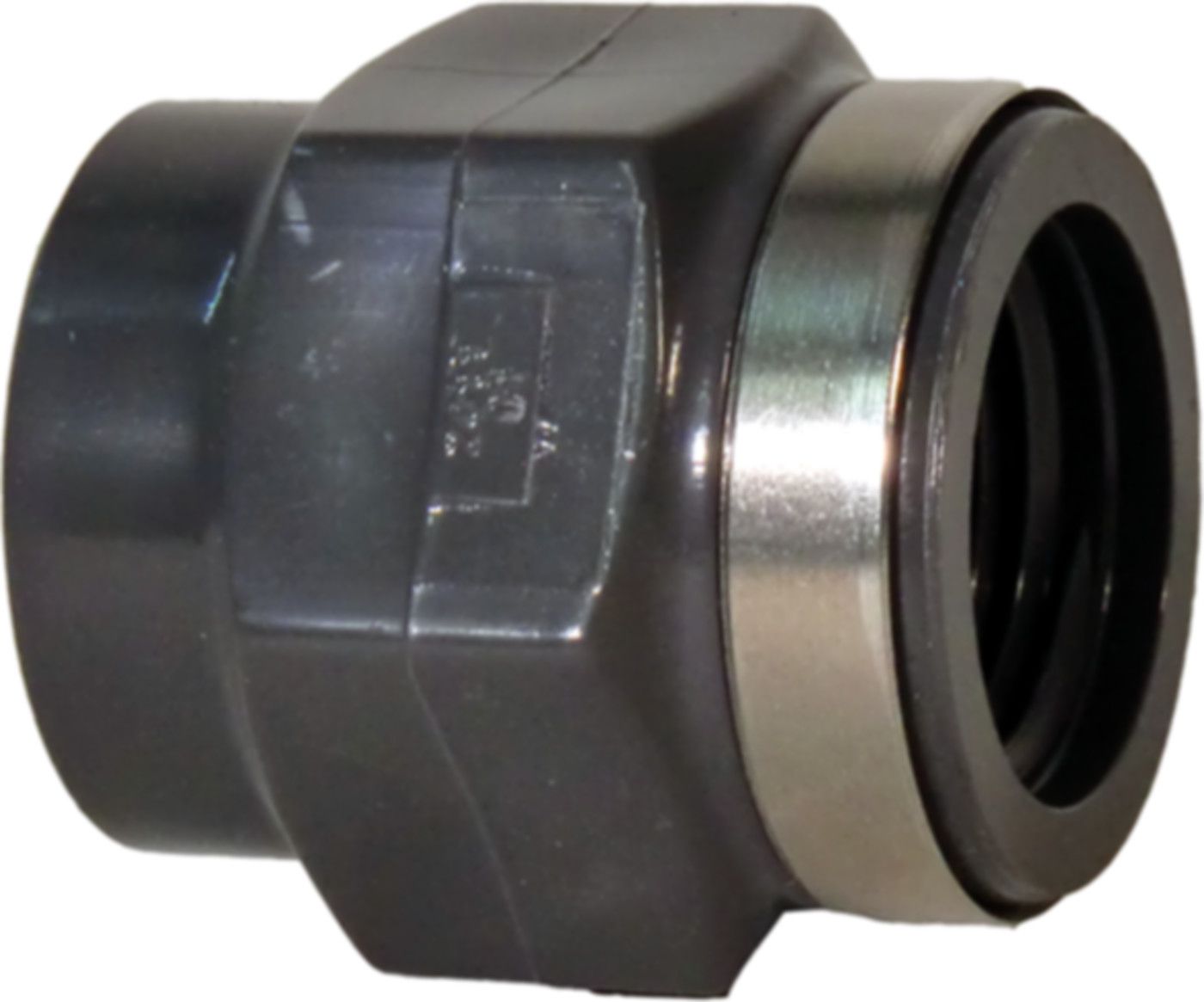 Manometer-Muffe PVC-U metrisch - mit Klebemuffe und Rohr IG G