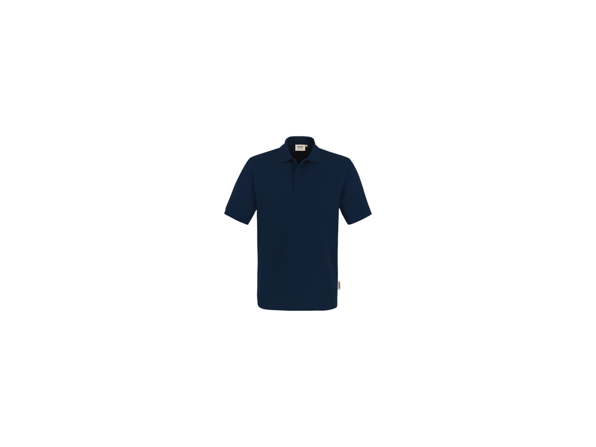 Poloshirt HACCP-Perf. Gr. XS, tinte - 50% Baumwolle, 50% Polyester, 220 g/m²