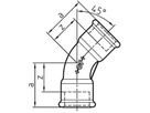 Bogen +GF+ schw. Nr. 41 2"