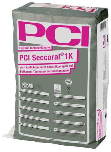 PCI Seccoral 1K flex. Dichtschlämme - zum Abdichten unter Keramikbelägen