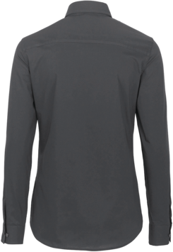 Bluse 1/1-Arm Perf. Gr. 6XL, anthrazit - 50% Baumwolle, 50% Polyester, 120 g/m²