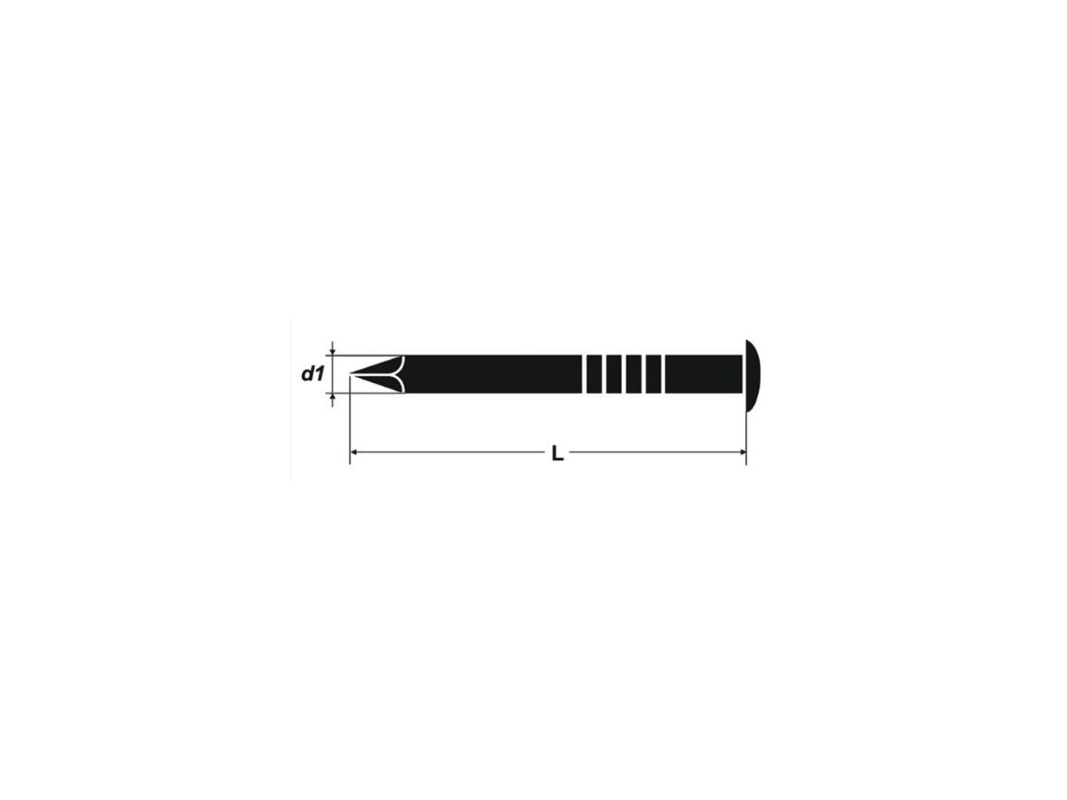MB-Stifte Pak. à 1 Kg. - Schweizer Stifte