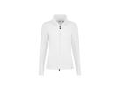 Damen-Fleecejacke Gr. M, weiss - 100% Polyester, ECO