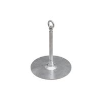 Riwega SafeGuard Flat AP8 Ø 16 ASP - H:600mm Grundplatte: Ø 330 mm Edelst.