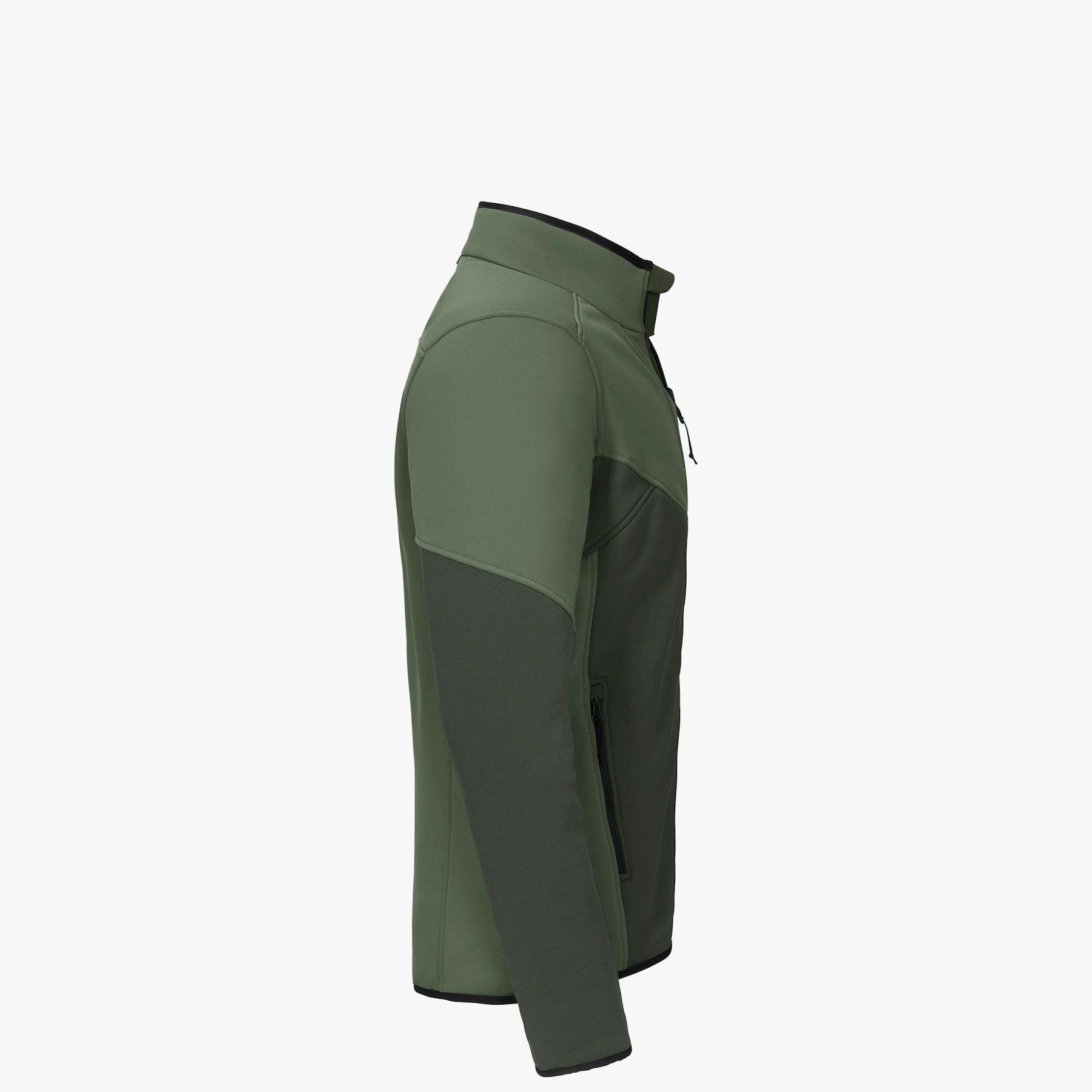 Arbeitsjacke Zipln Herren Gr. 5XL - 94%Polyester 6%Elasthan, grün