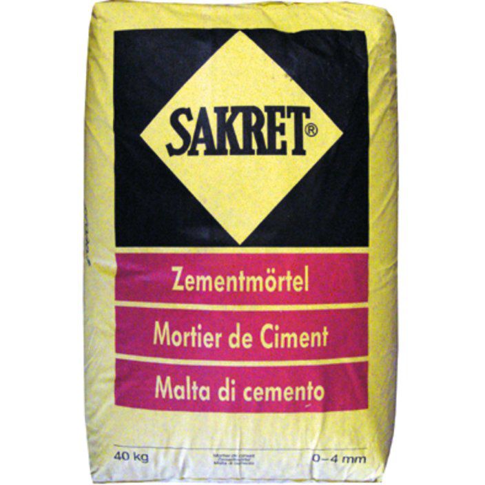 Sakret Zementmörtel 304 Überzug