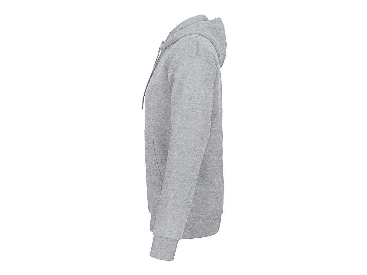 Kapuzen-Sweatshirt Premium, Gr. M - ash meliert