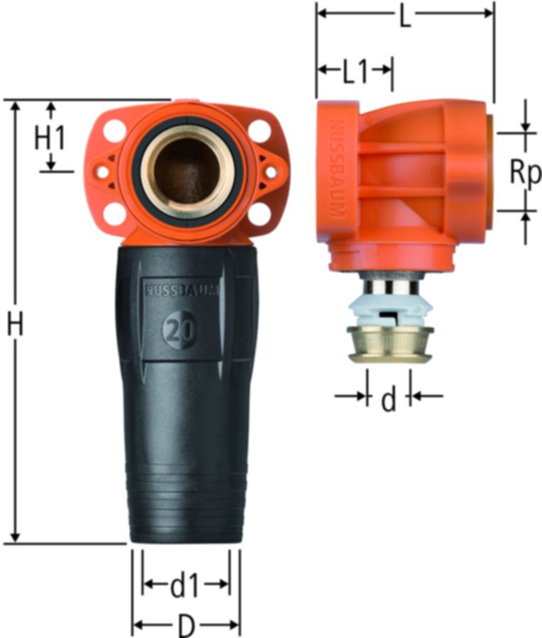 Optiflex-Flowpress-Dose - für Mauerwerk und Vorwandinstallation