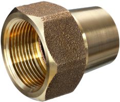 Brunnenablaufventil Oberteil Rotguss - mit IG für Überlaufrohr