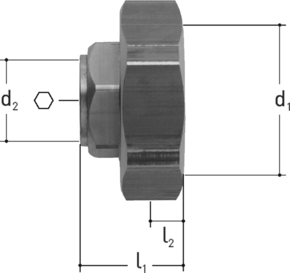 Kappe mit Innengewinde JRG 1/2" BR 1 - nach EN ISO 228-1