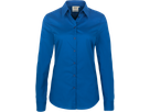 Bluse 1/1-Arm Perf. Gr. 2XL, royalblau - 50% Baumwolle, 50% Polyester