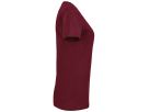 Damen T-Shirt Classic, Gr. XS - weinrot