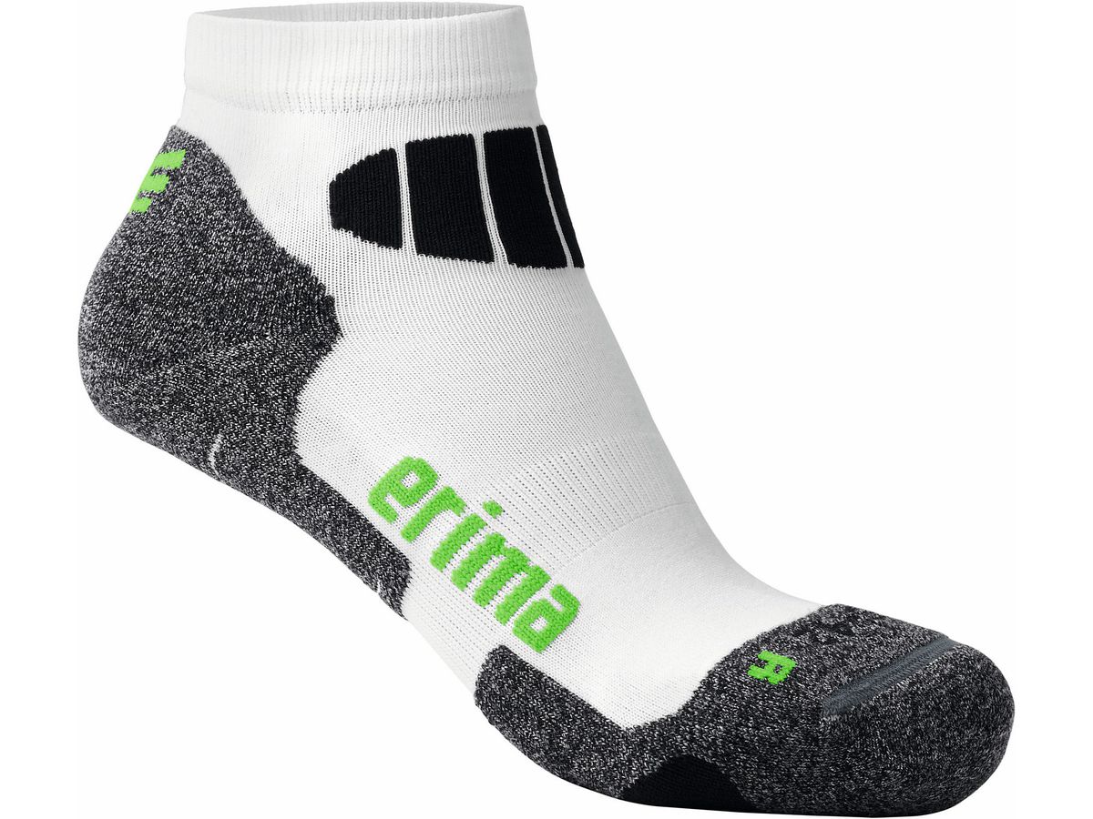 Erima PERFORMANCE Laufsocke Gr. 35-38 - weiss